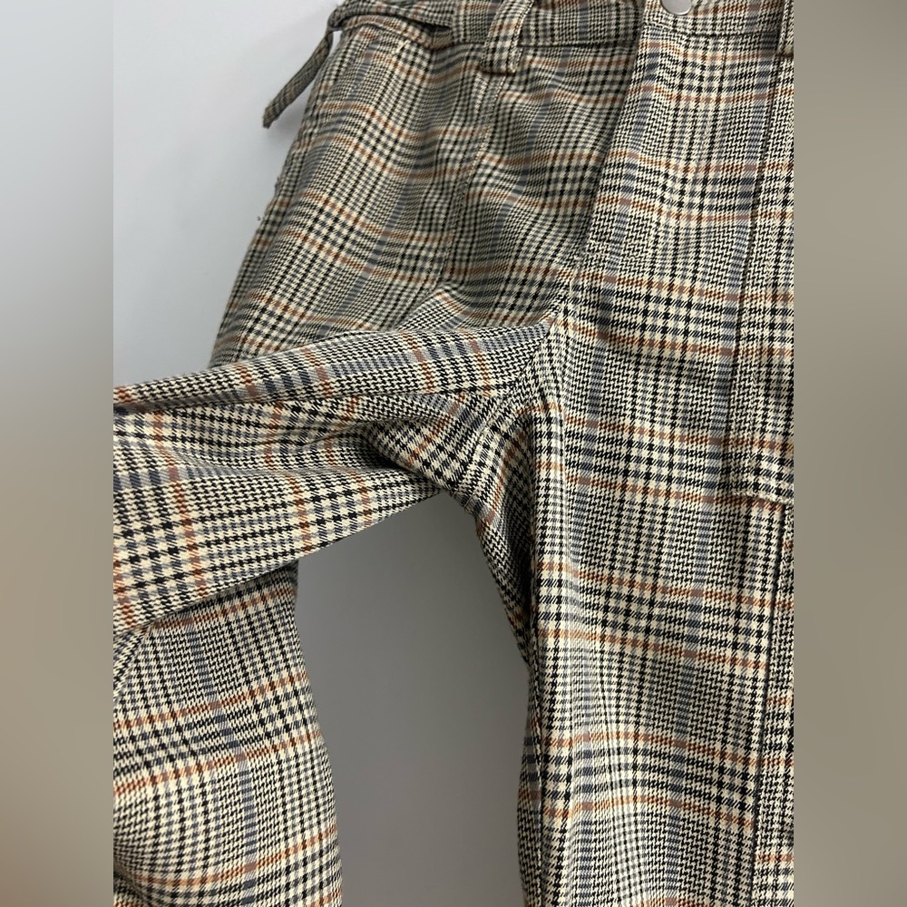Urban outfitters plaid flare cargo utility pants - Picture 6 of 9